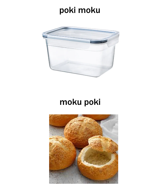 Sintagma nominal: poki moku